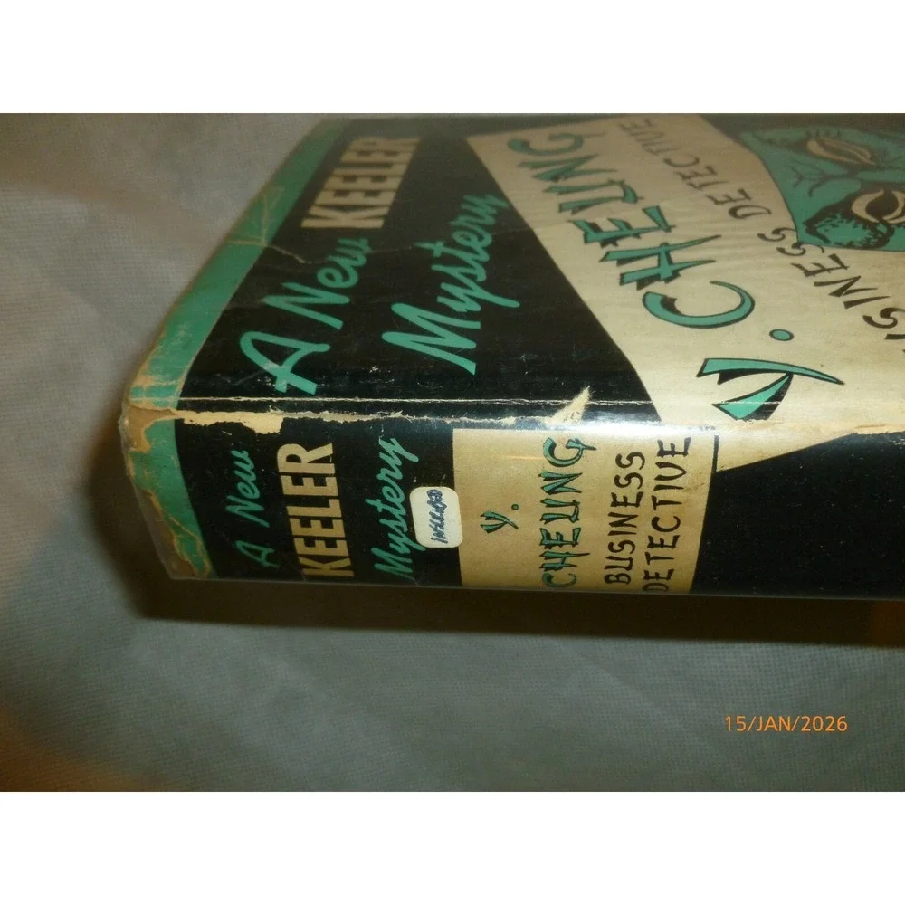 Y. Cheung Business Detective Harry Stephen Keeler Vintage Hardcover Mystery Book